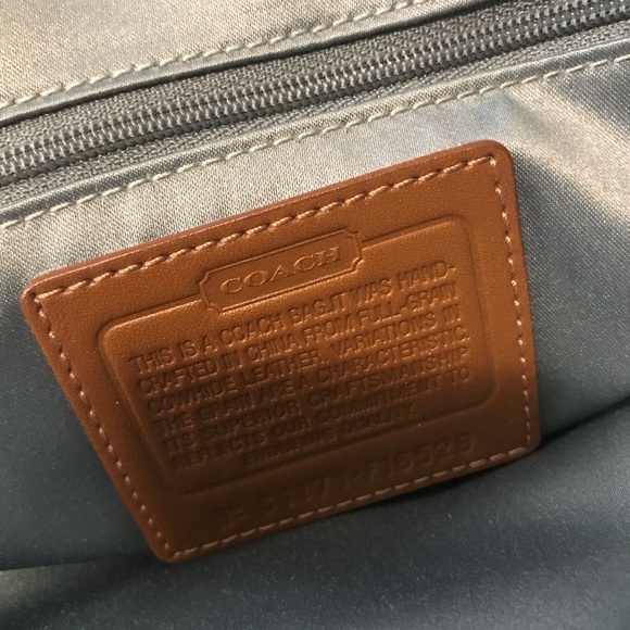 Leather Coach Purse - Picture 4 of 6